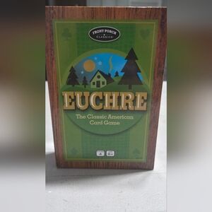 Euchre The Classic American Card Game - Green and Brown